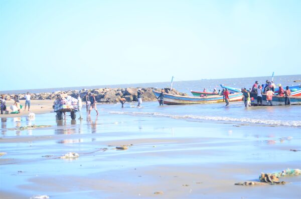 Fishermen in Beira, Mozambique